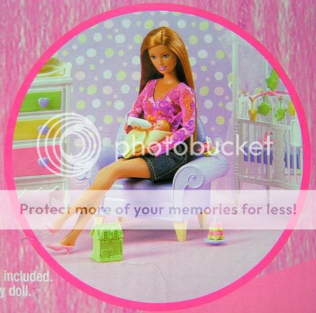 Barbie Decor Doll House Nursery Baby Bedroom Furniture