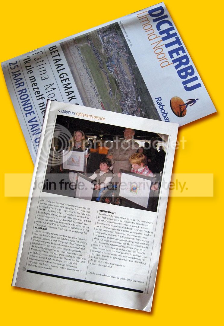 Ons meisje wordt beroemd;)