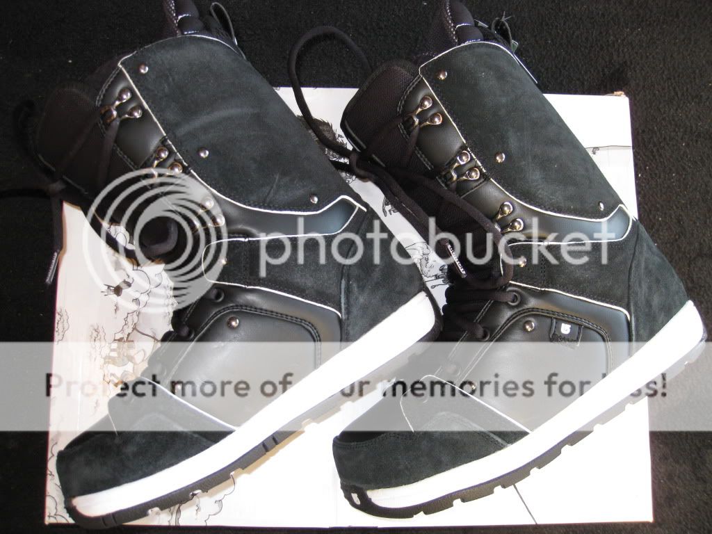 Burton Jeremy Jones Snowboard Boots Blk Mens 8 NewInBox  