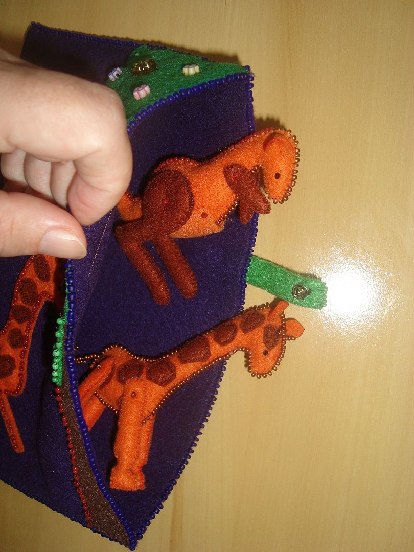 Швейный уголок: Амбарчик для кенгуру и жирафы в Ноевом ковчеге