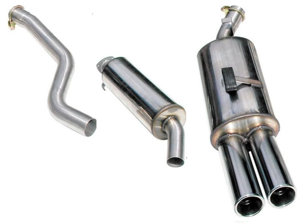 VAUXHALL VECTRA C 02- STAINLESS STEEL EXHAUST SYSTEM | eBay