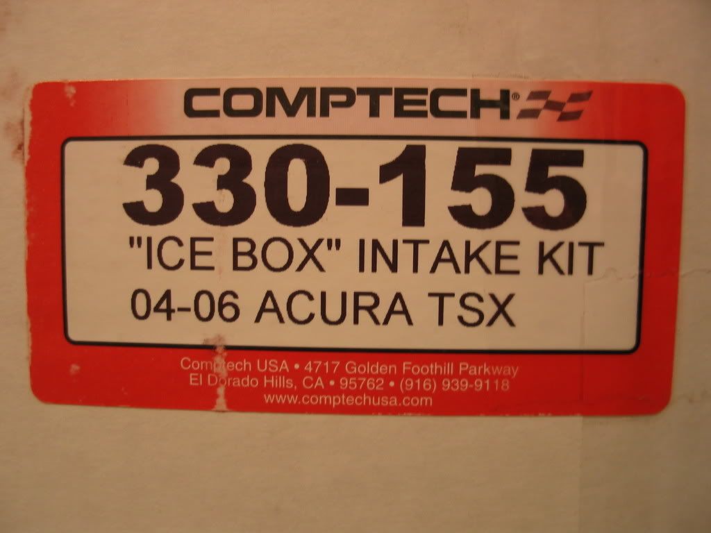 SOLD!!!!!!!!!!!!!FS: New TSX Comptech Ice Box | Acura TSX Forum