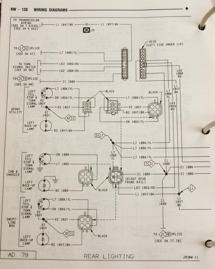 Does anyone have a FSM? Need to know taillight wiring - Dodge Diesel